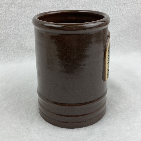 Deneen Pottery Co. Stoneware Santa Mug College Station Texas 5” - Picture 4 of 12